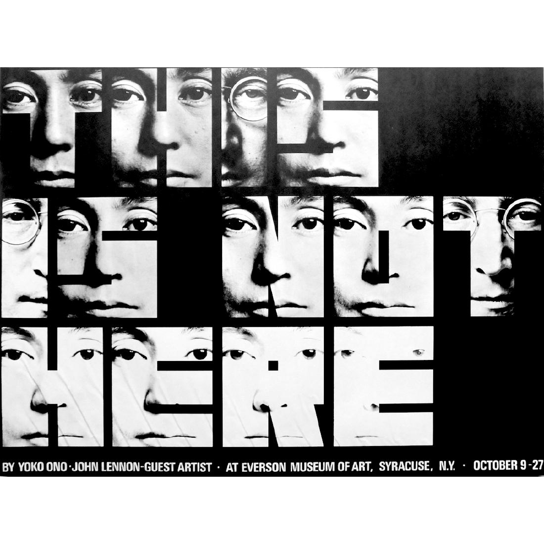 John Lennon & Yoko Ono - This Is Not Here - 1971 (1 of 1)