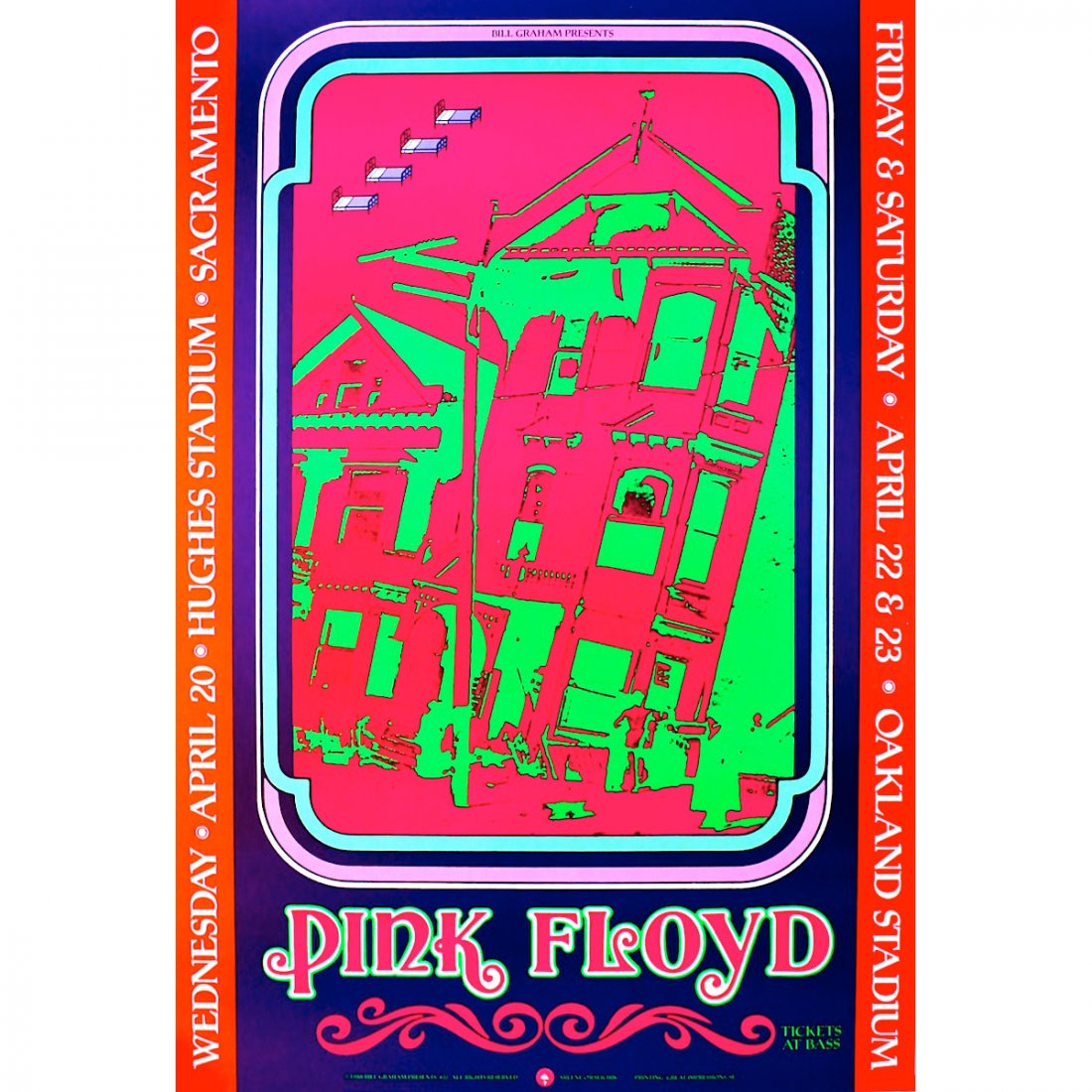 Pink Floyd - 1988 Concert Poster (1 of 1)