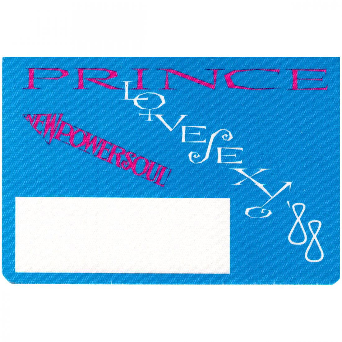 Prince - Lovesexy - 1988 Backstage Pass (1 of 1)