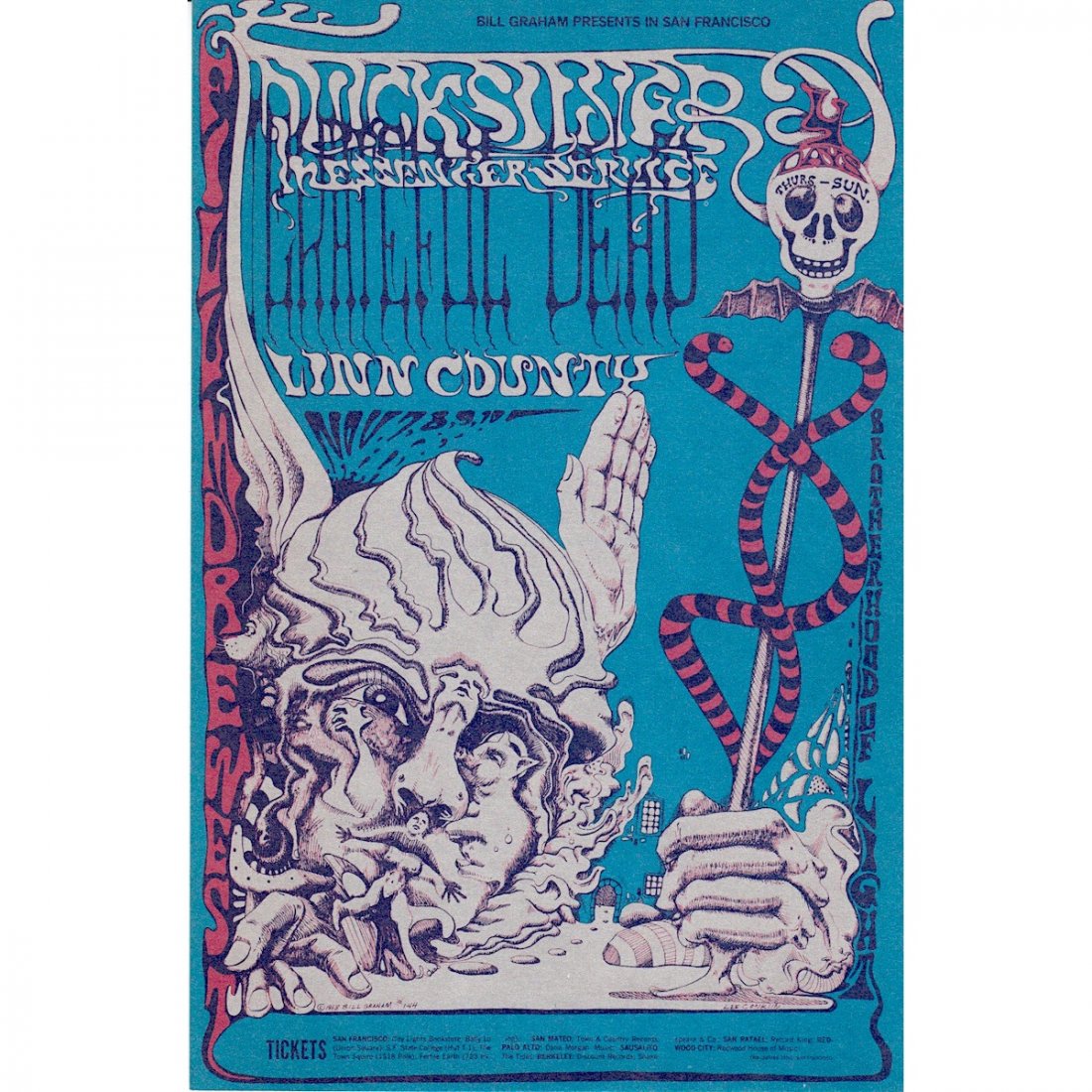 Quicksilver Messenger Service - Grateful Dead - 1968 (1 of 1)