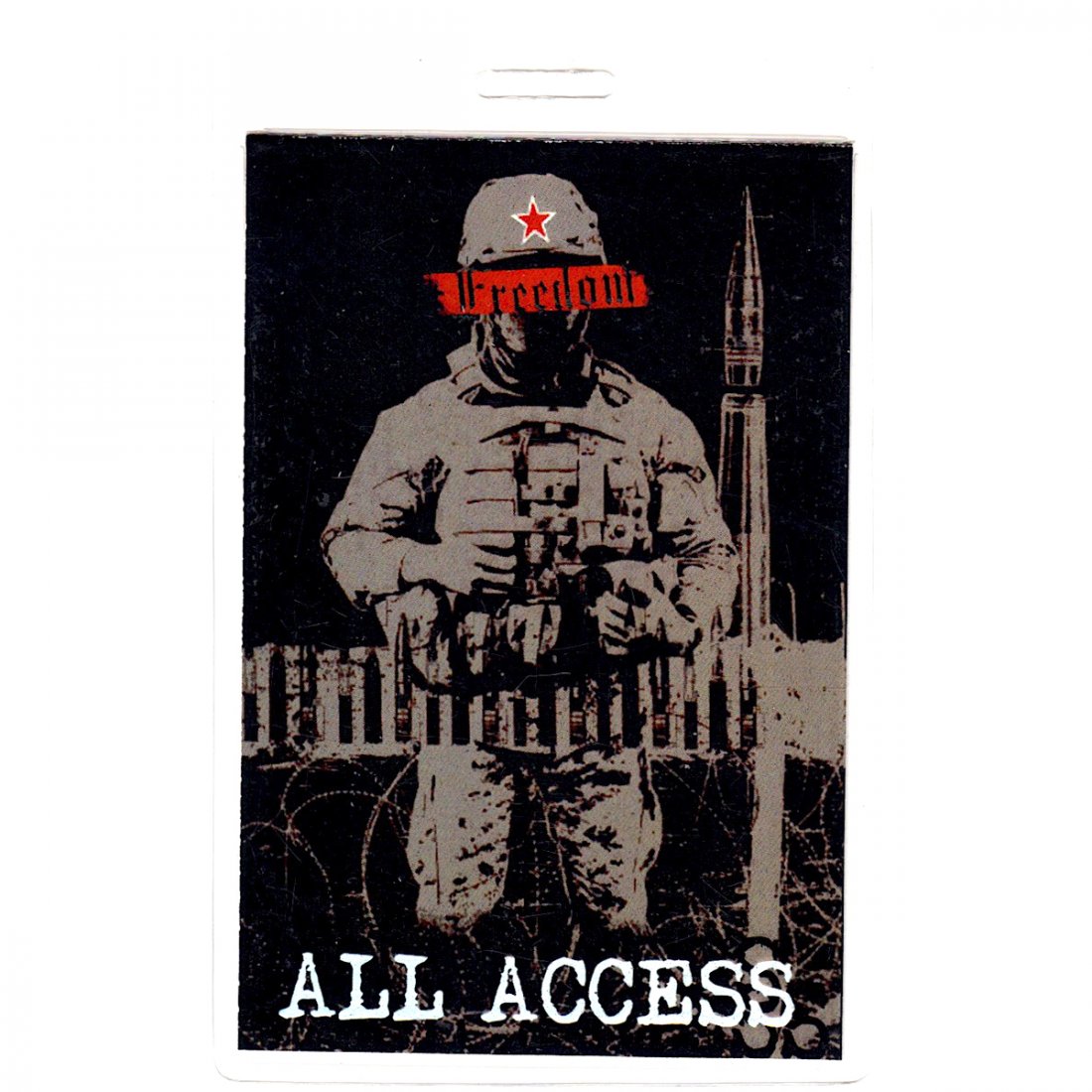 Rage Against the Machine - 1999 Laminate Backstage Pass (1 of 2)