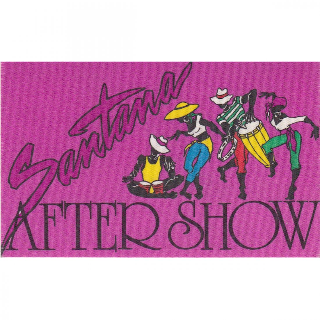 Santana - 1984 Backstage Pass (1 of 1)