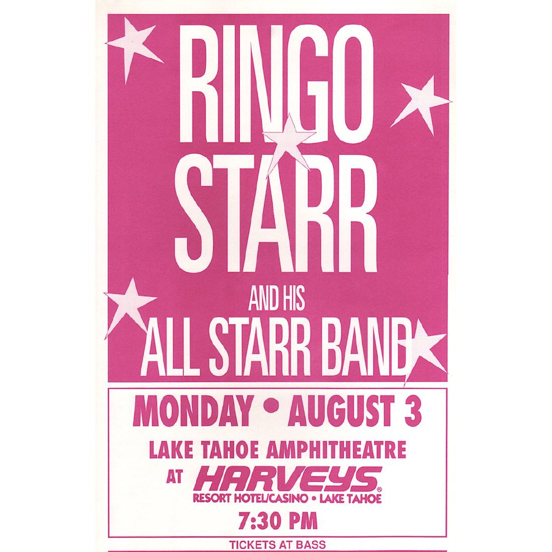 Ringo Starr - 1992 Concert Poster (1 of 1)