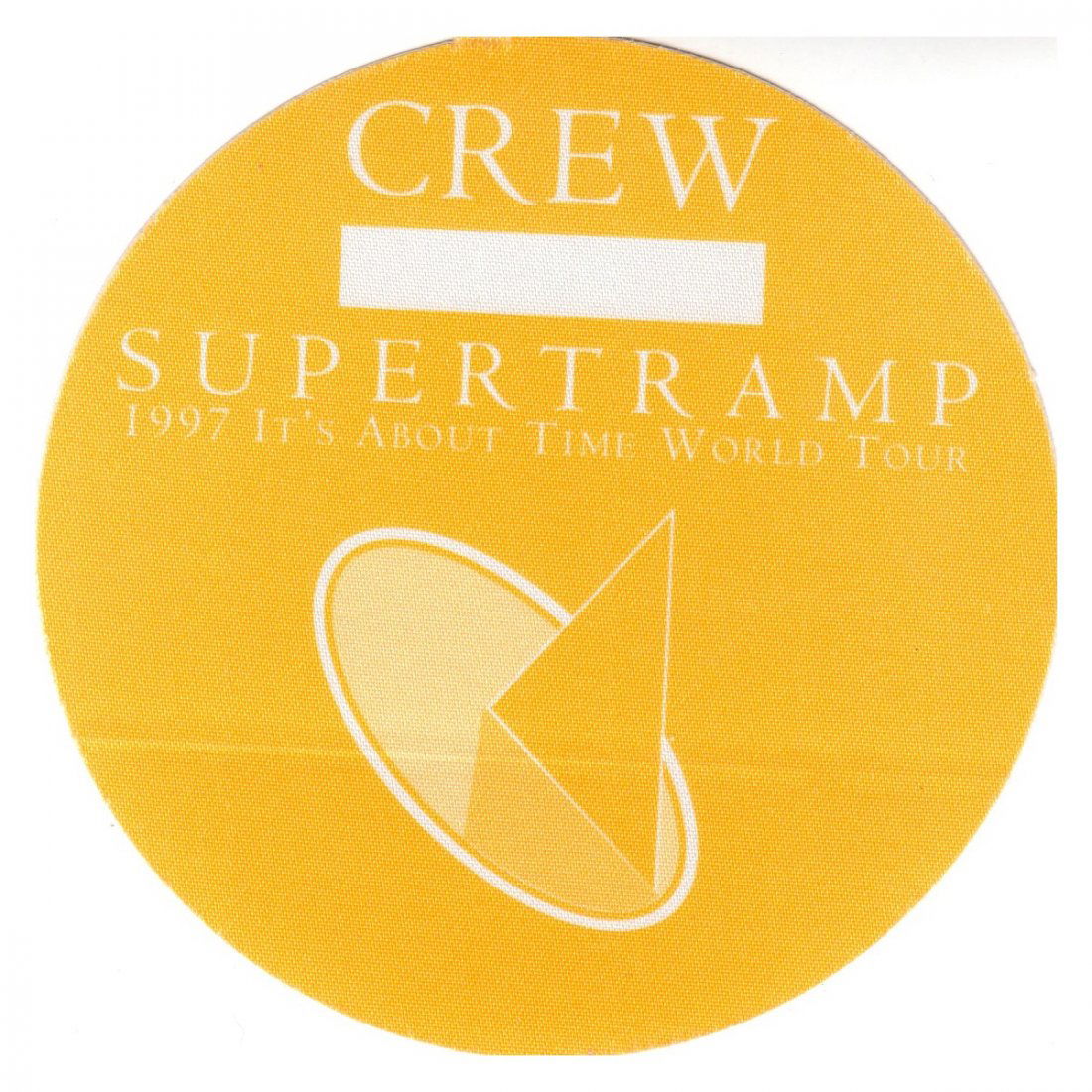 Supertramp - 1997 Backstage Pass (1 of 1)