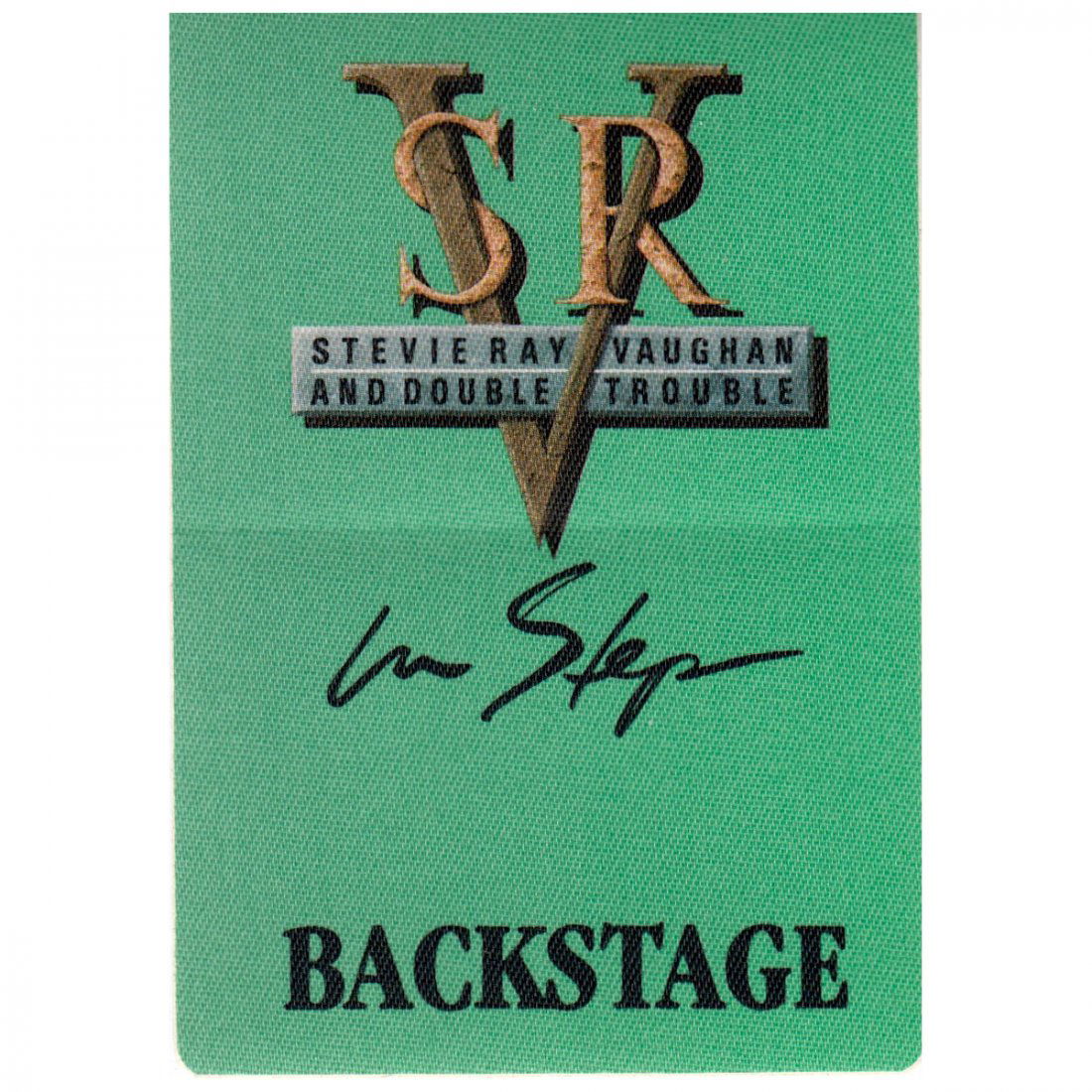 Stevie Ray Vaughan - 1989 Backstage Pass (1 of 1)
