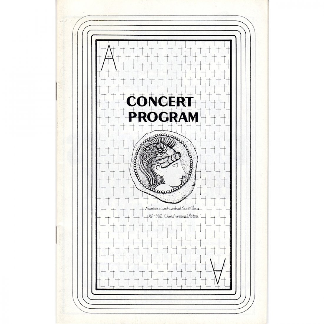 The Who - 1982 Vintage Concert Program (1 of 1)