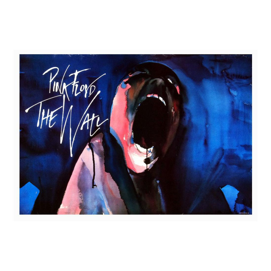 Pink Floyd - The Wall - 1982 Concert Poster: PINK FLOYD (English Rock Band) Original & Vintage Pink Floyd 'The Wall' Concert Poster. Artist: Gerald Scarfe. 1982 First Printing. Includes COA. Dimensions: 29 inches by 20 inches