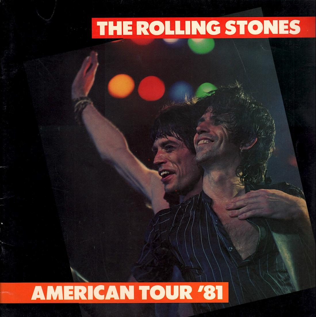 The Rolling Stones - 1981 Concert Tour Program: THE ROLLING STONES (English Rock Band) Original & Vintage 1981 Rolling Stones Concert Tour Program. 1981 First Printing. Includes COA. Dimensions: 12 inches by 12 inches