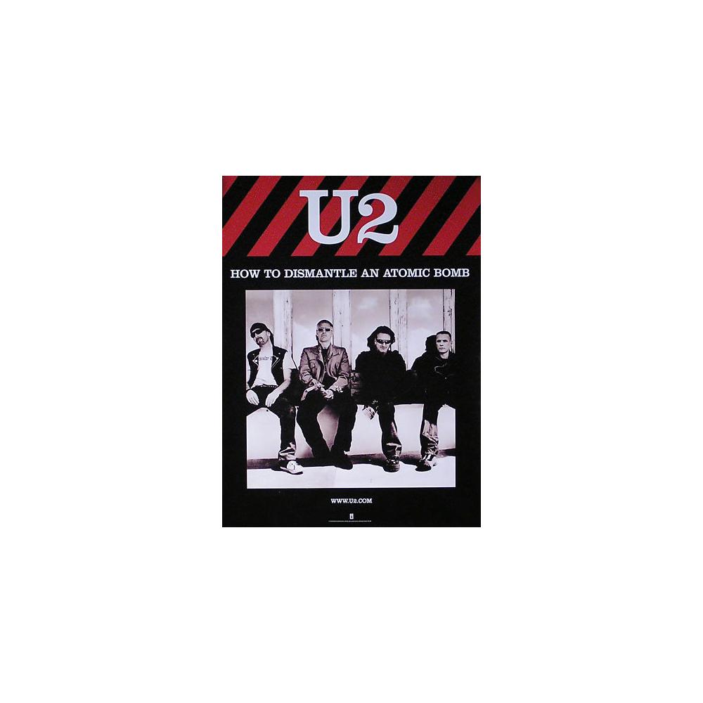 U2 - 2004 Promotional Poster: U2 (Irish Rock Band) Original & Vintage Promotional Poster featuring U2 promoting their album 'How to dismantle an atomic bomb'. First Printing. Includes COA. Dimensions: 18 inches by 24 inches