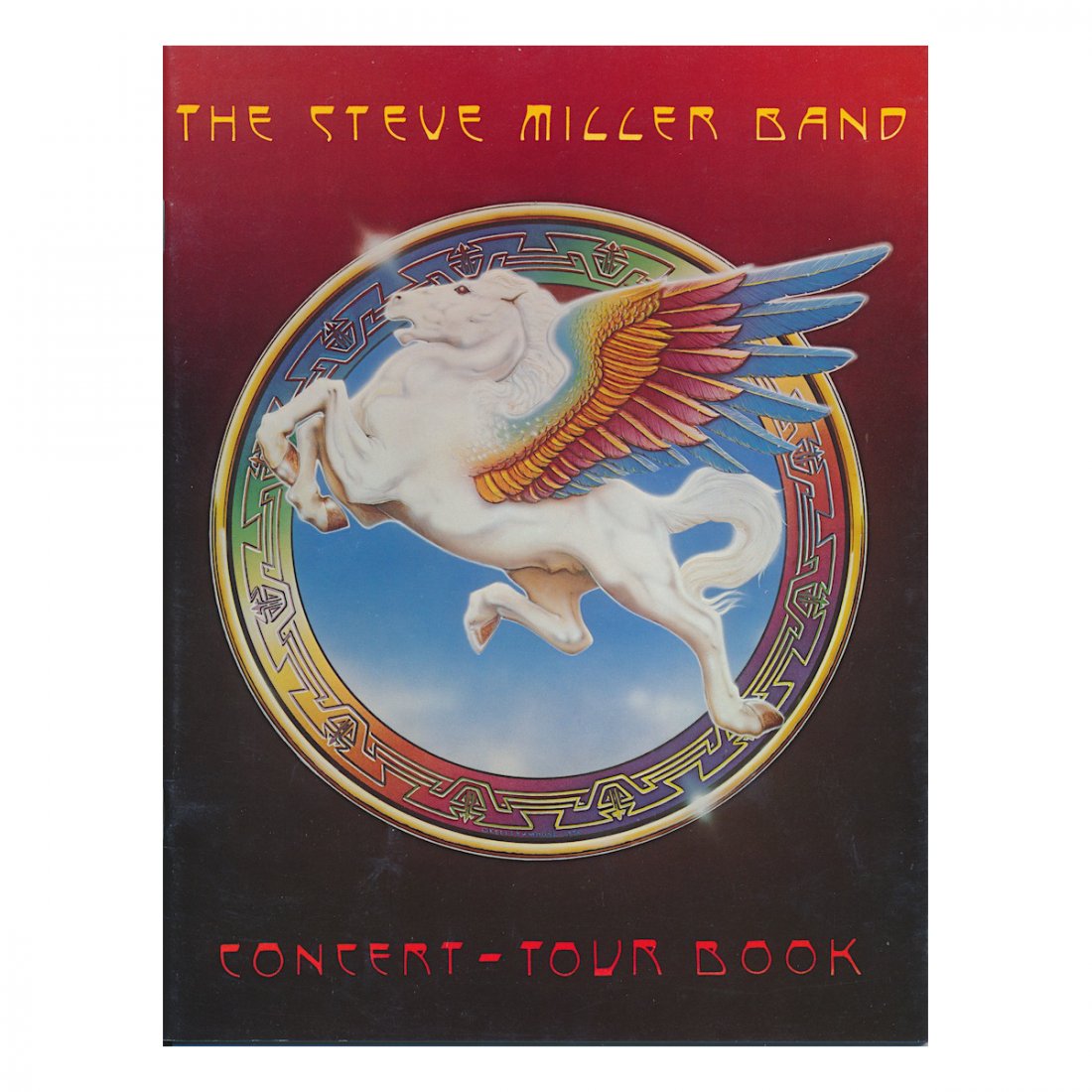 Steve Miller Band - 1977 Concert Tour Program: STEVE MILLER BAND (American Rock Band) Original & Vintage 1977 Steve Miller Band Concert Tour Program. Venue: The Forum, Los Angeles, California. Dated: February 10, 1977. Includes COA. Dimensions: 8.