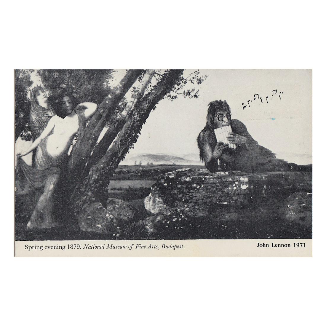 John Lennon - 1971 Promotional Handbill: JOHN LENNON (1940-1980 English Musician, Singer and Songwriter) Original & Vintage John Lennon 'Imagine' Promotional Handbill. 1971 First Printing. Includes COA. Dimensions: 5.75 inches by 3.75 inches