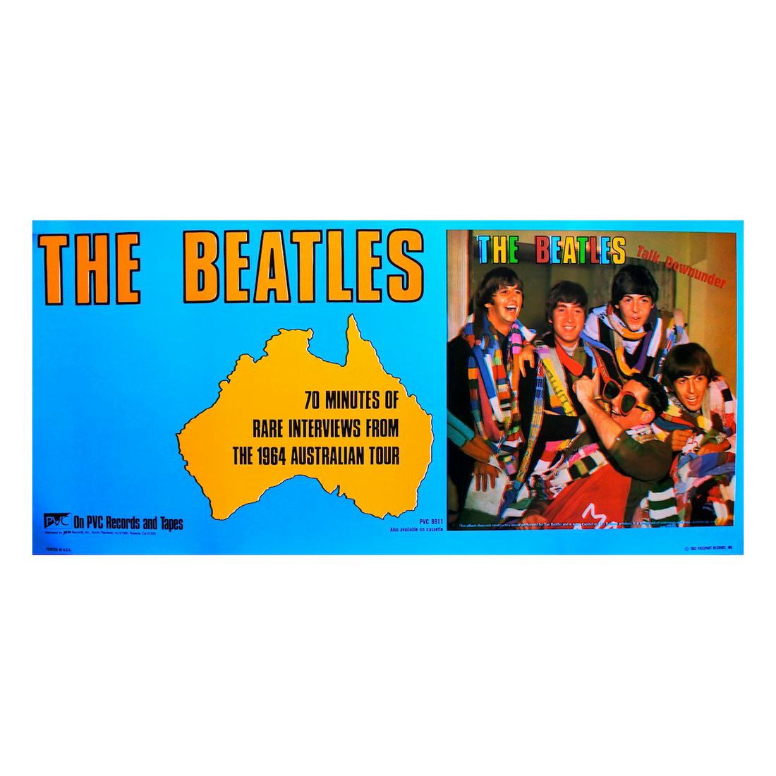 The Beatles - Talk Down Under - 1982 Promotional Poster (1 of 1)