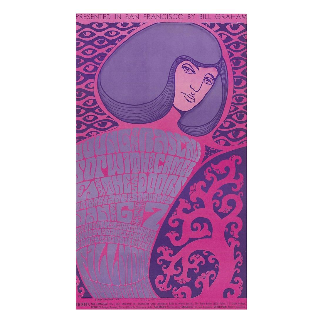 The Doors - 1967 Fillmore Concert Poster (1 of 1)
