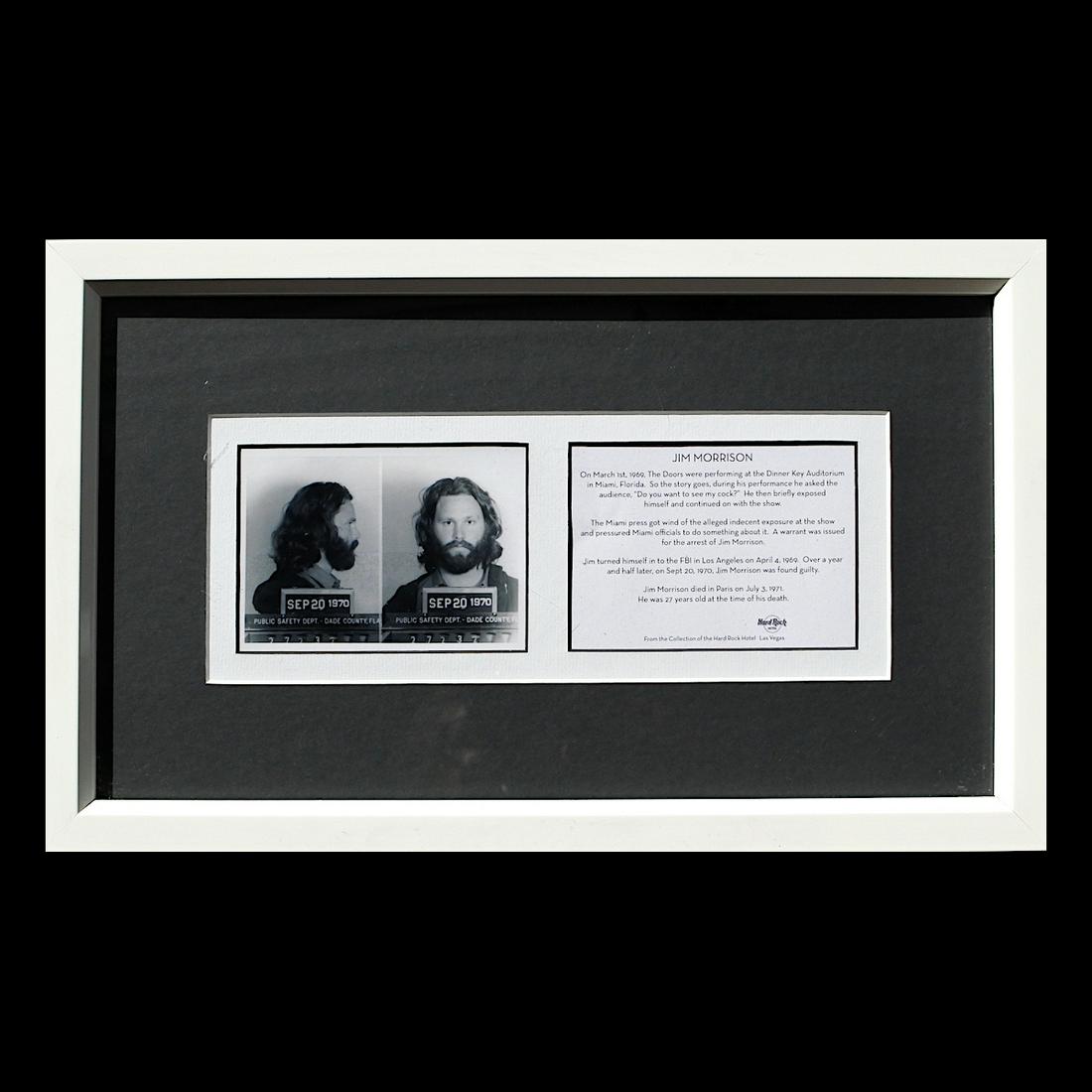 The Doors - Jim Morrison - 1969 Arrest Photo (1 of 1)