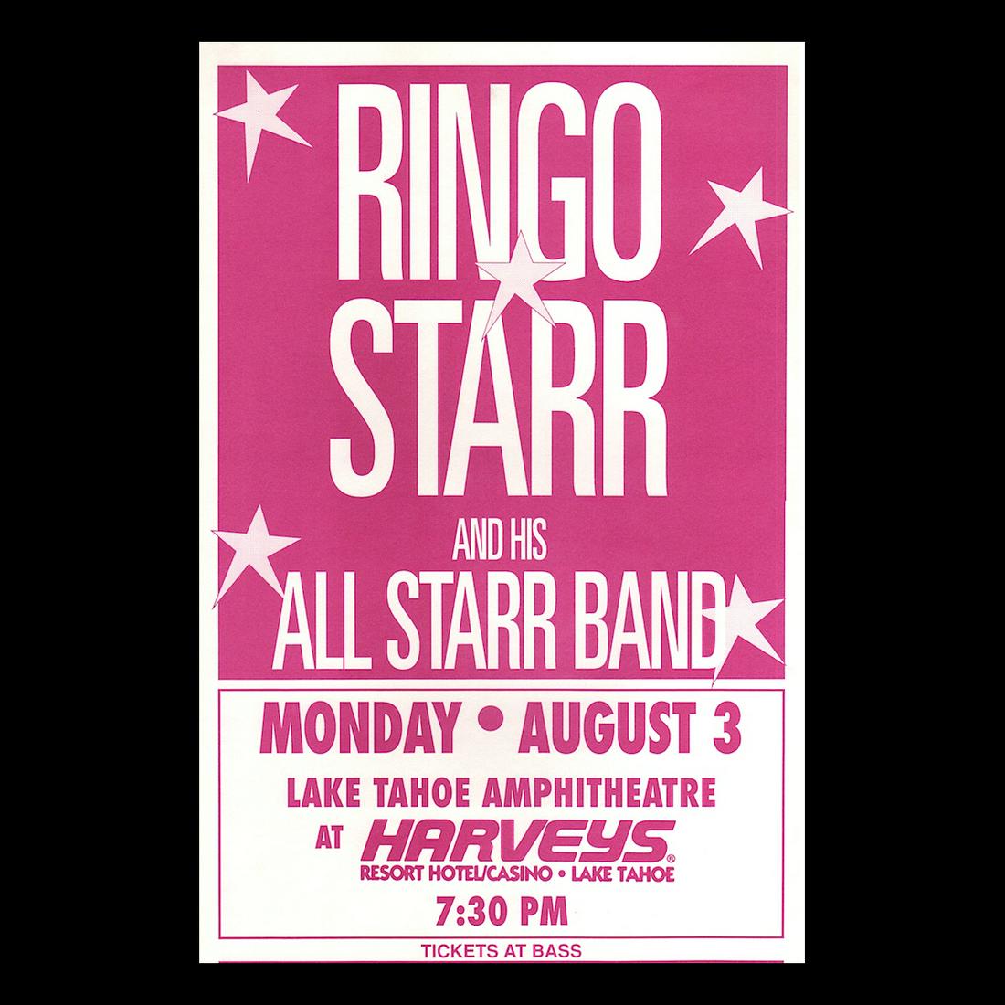 Ringo Starr - 1992 Concert Poster (1 of 1)