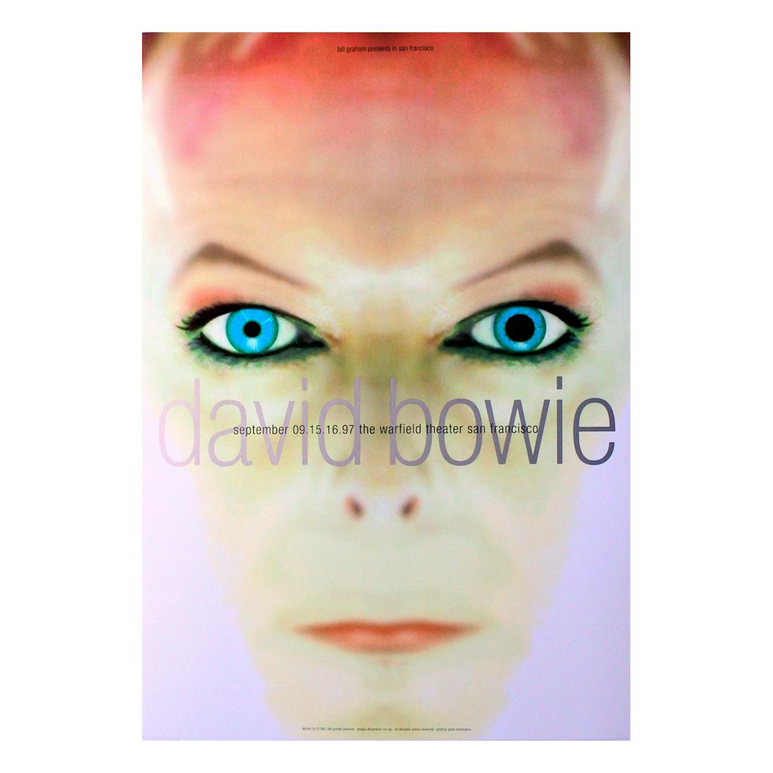 David Bowie - 1997 Concert Poster (1 of 1)
