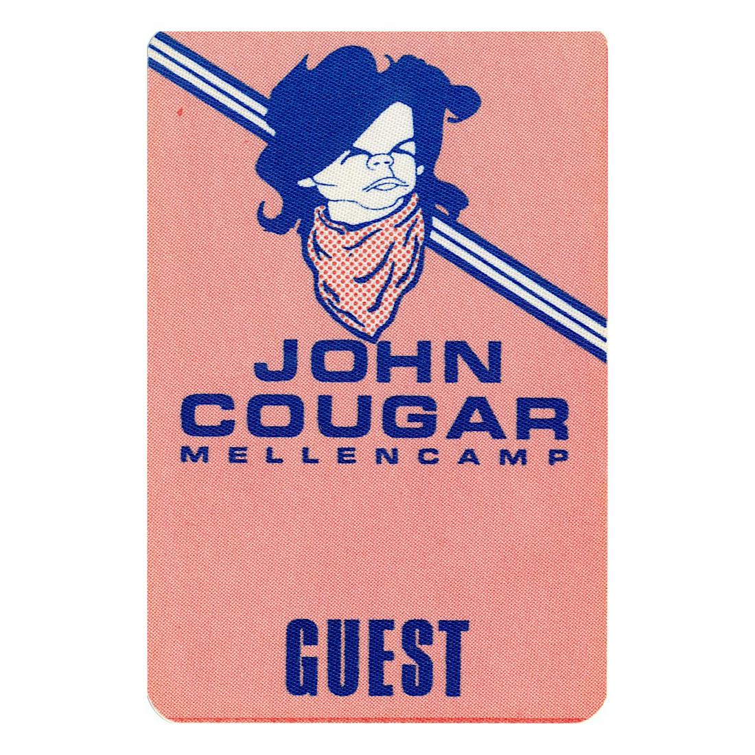John Cougar-Mellencamp - 1983 Backstage Pass (1 of 1)