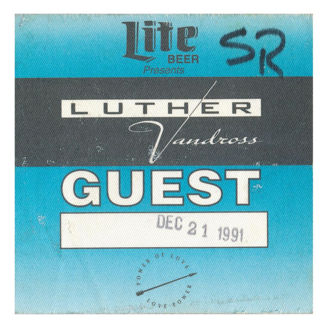 Luther Vandross - 1995 Backstage Pass (1 of 1)