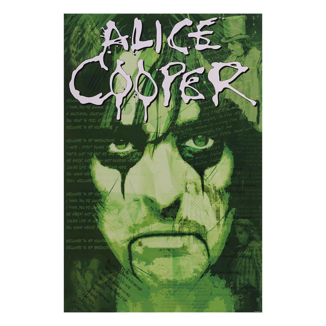 Alice Cooper - 2014 Promotional Poster (1 of 1)