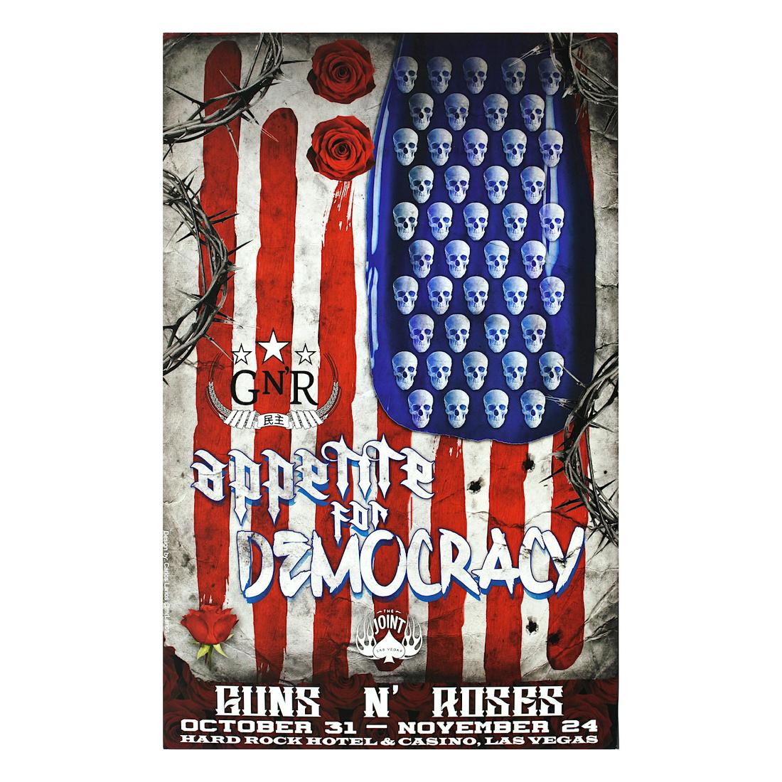 Guns N' Roses - 2012 HRH Concert Poster (1 of 1)