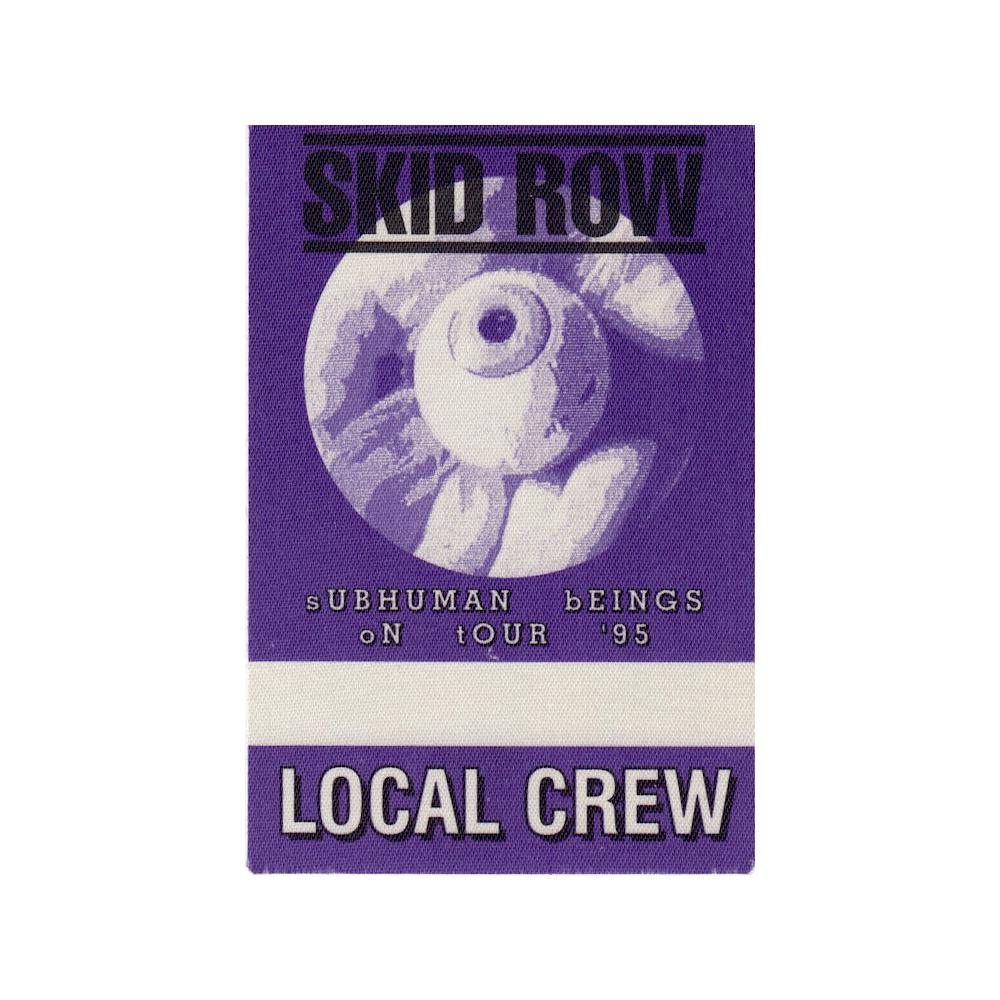 Skid Row - 1995 Backstage Pass (1 of 1)