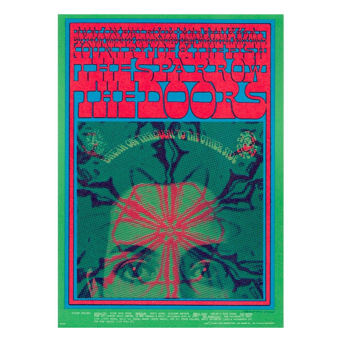 The Doors - 1967 Family Dog Concert Handbill (1 of 1)