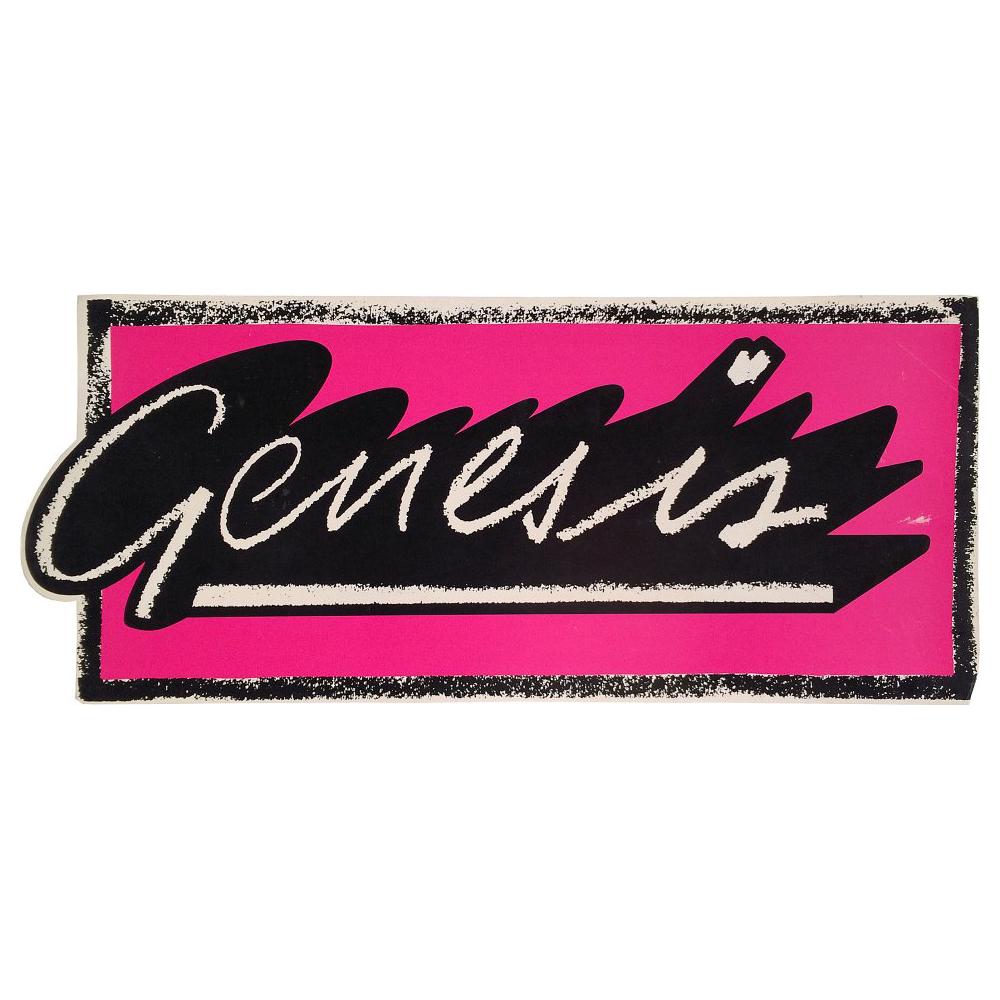 Genesis - 1981 Promotional Poster (1 of 1)