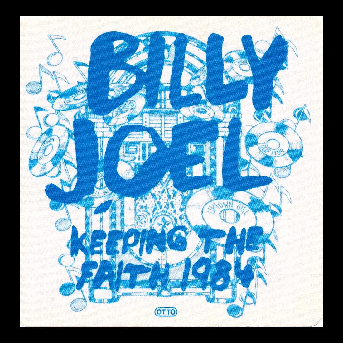 Billy Joel - 1984 MSG Backstage Pass (1 of 1)