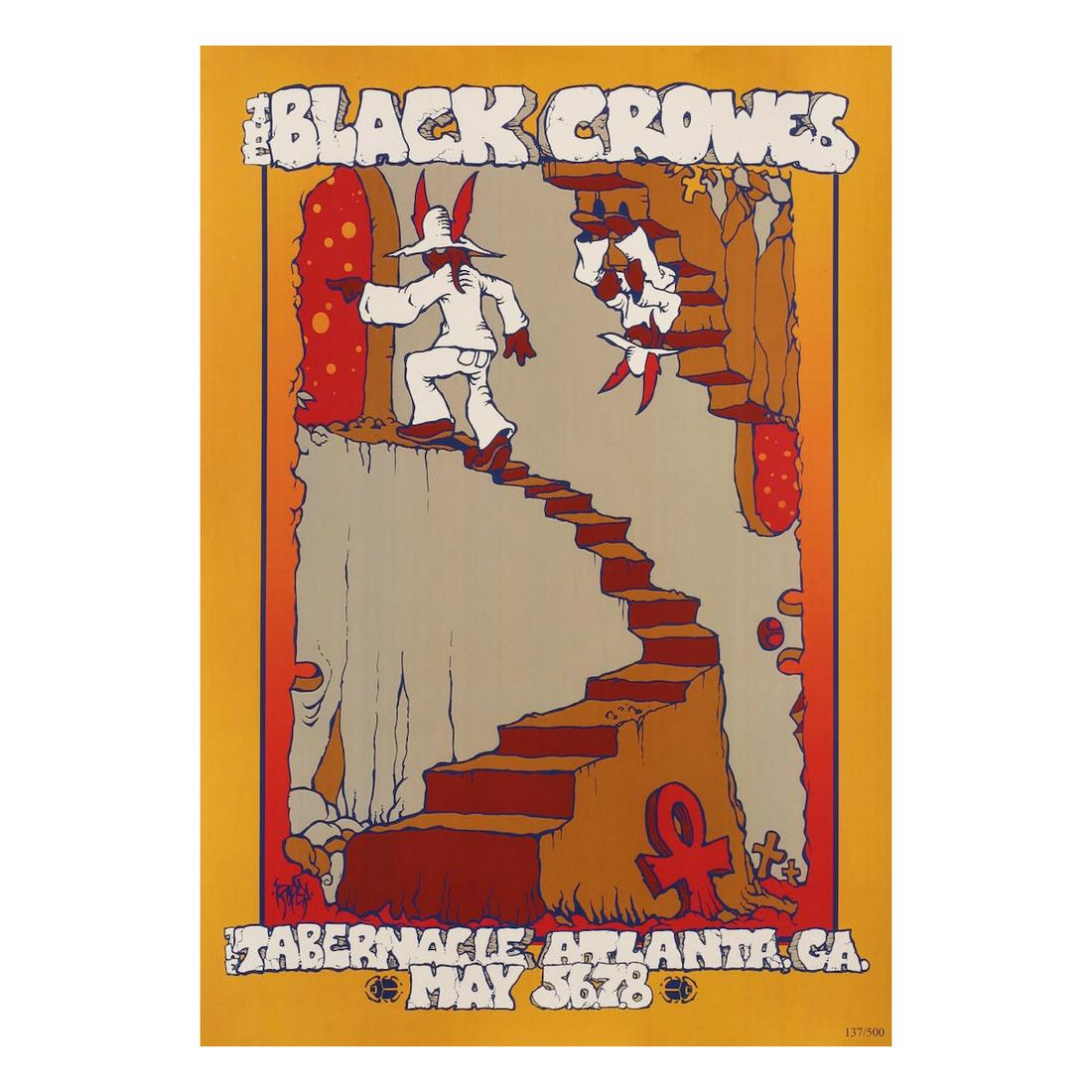 The Black Crowes - 2005 Ltd Edition Concert Poster (1 of 1)