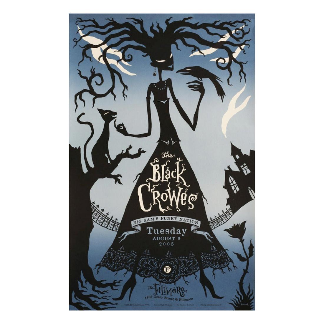 The Black Crowes - 2005 Fillmore Concert Poster (1 of 1)