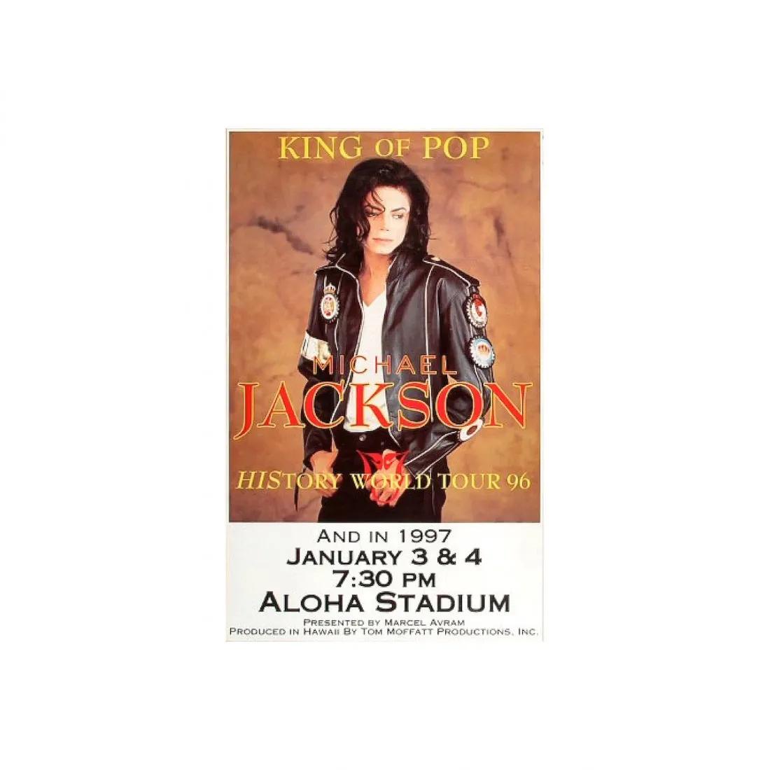 Michel Jackson - 1997 Concert Tour Poster (1 of 1)