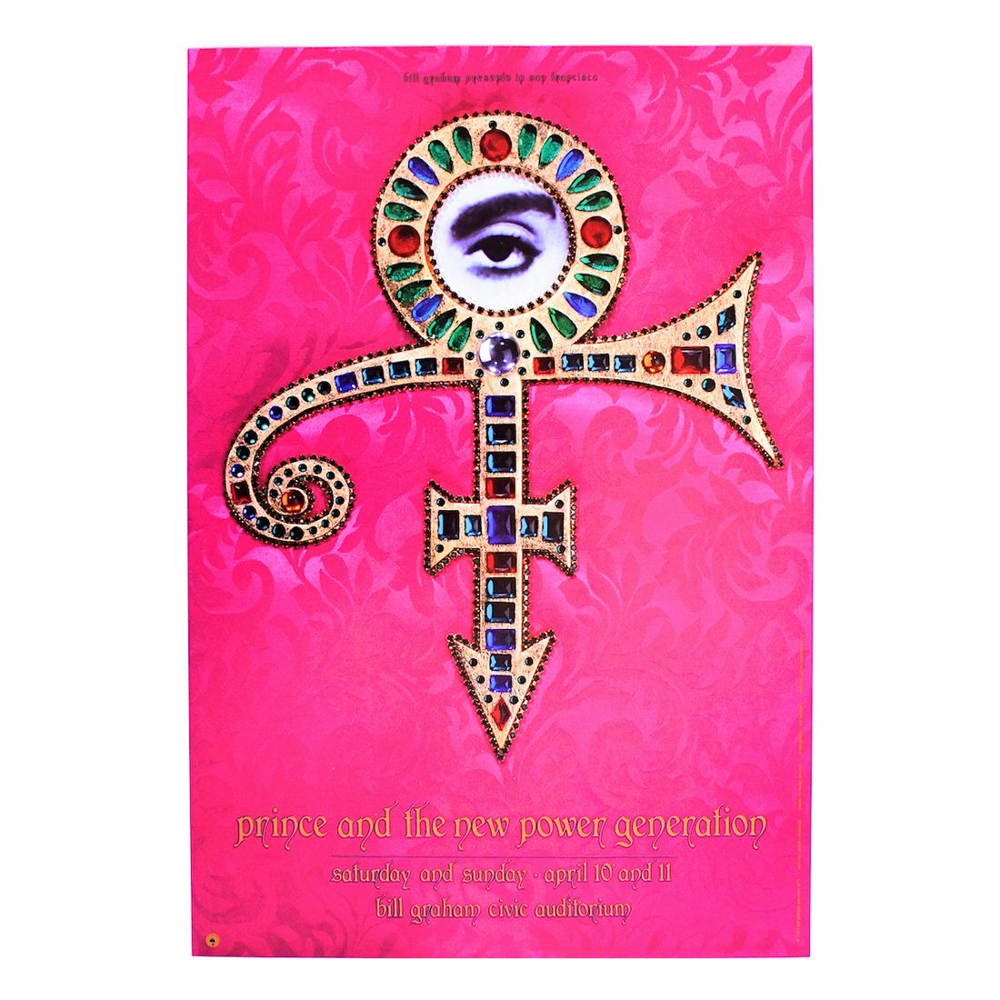 Prince - 1993 Bill Graham Concert Poster (1 of 1)