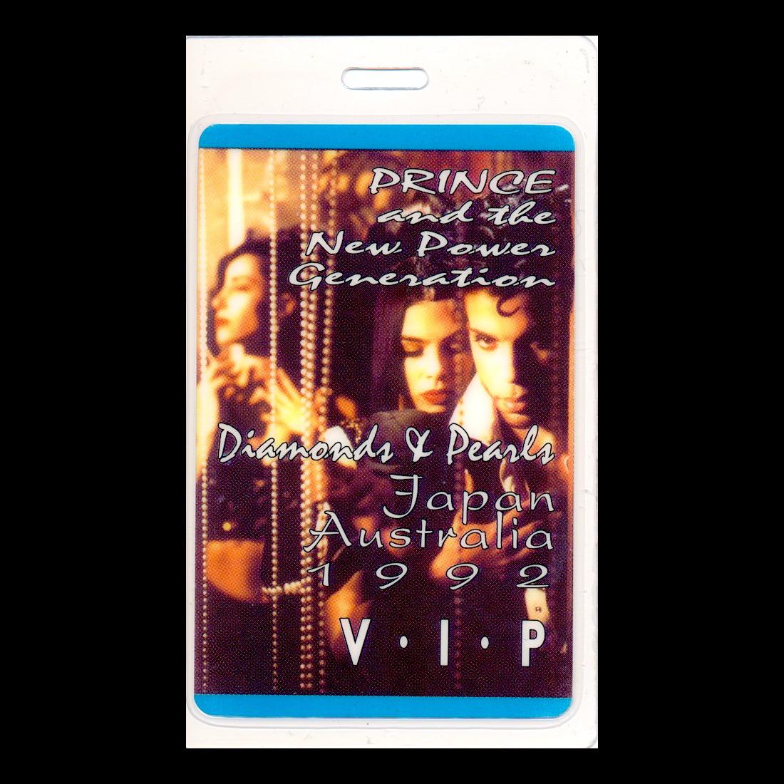 Prince - 1992 Laminated Backstage Pass (1 of 1)