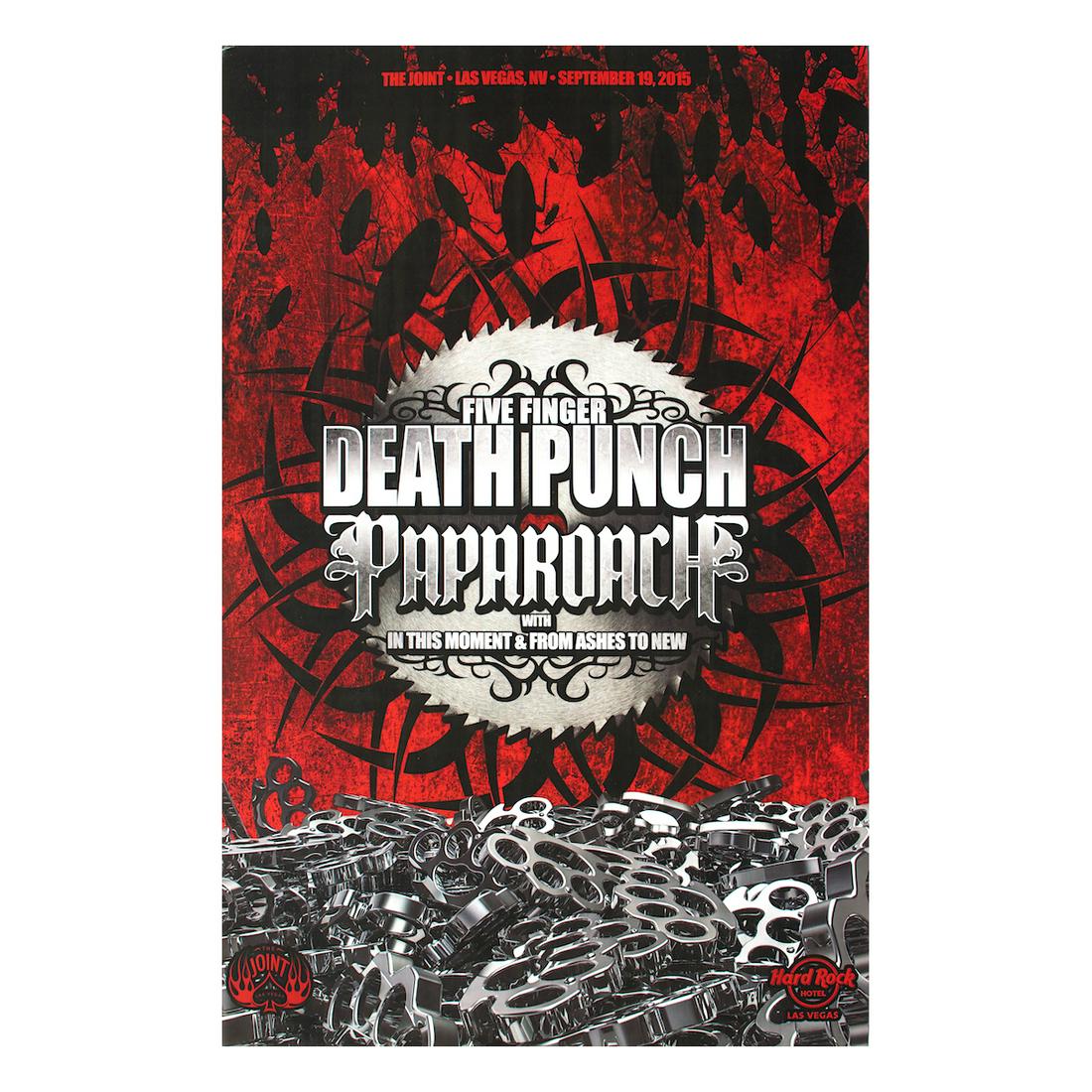 Five Finger Death Punch - 2015 HRH Concert Poster (1 of 1)