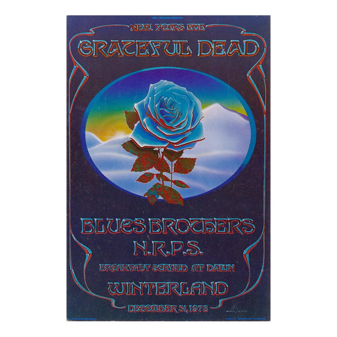 Grateful Dead - Blues Brothers - 1978 Concert Handbill (1 of 2)