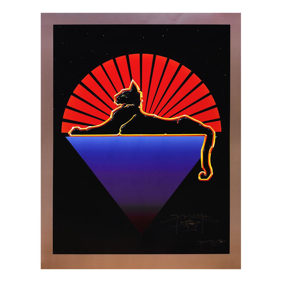 Jerry Garcia Band - 2007 Stanely Mouse Hand-Signed Print (1 of 1)