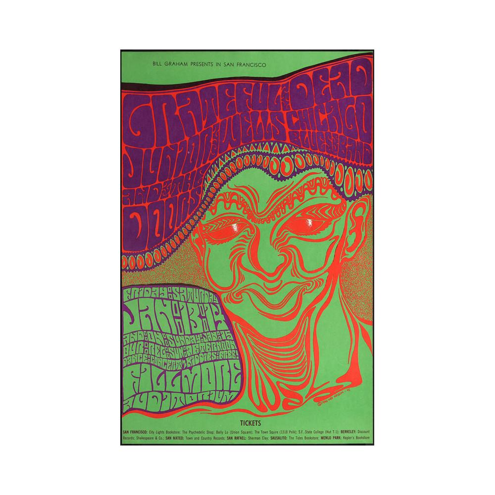 The Doors - Grateful Dead - 1967 Concert Poster (1 of 1)