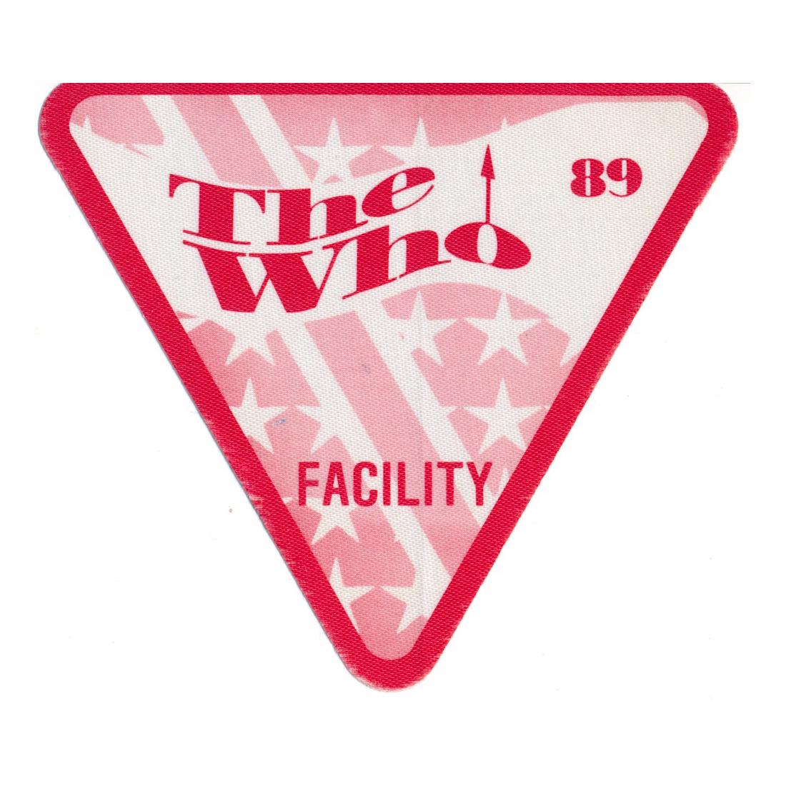 The Who - 1989 Backstage Pass (1 of 1)