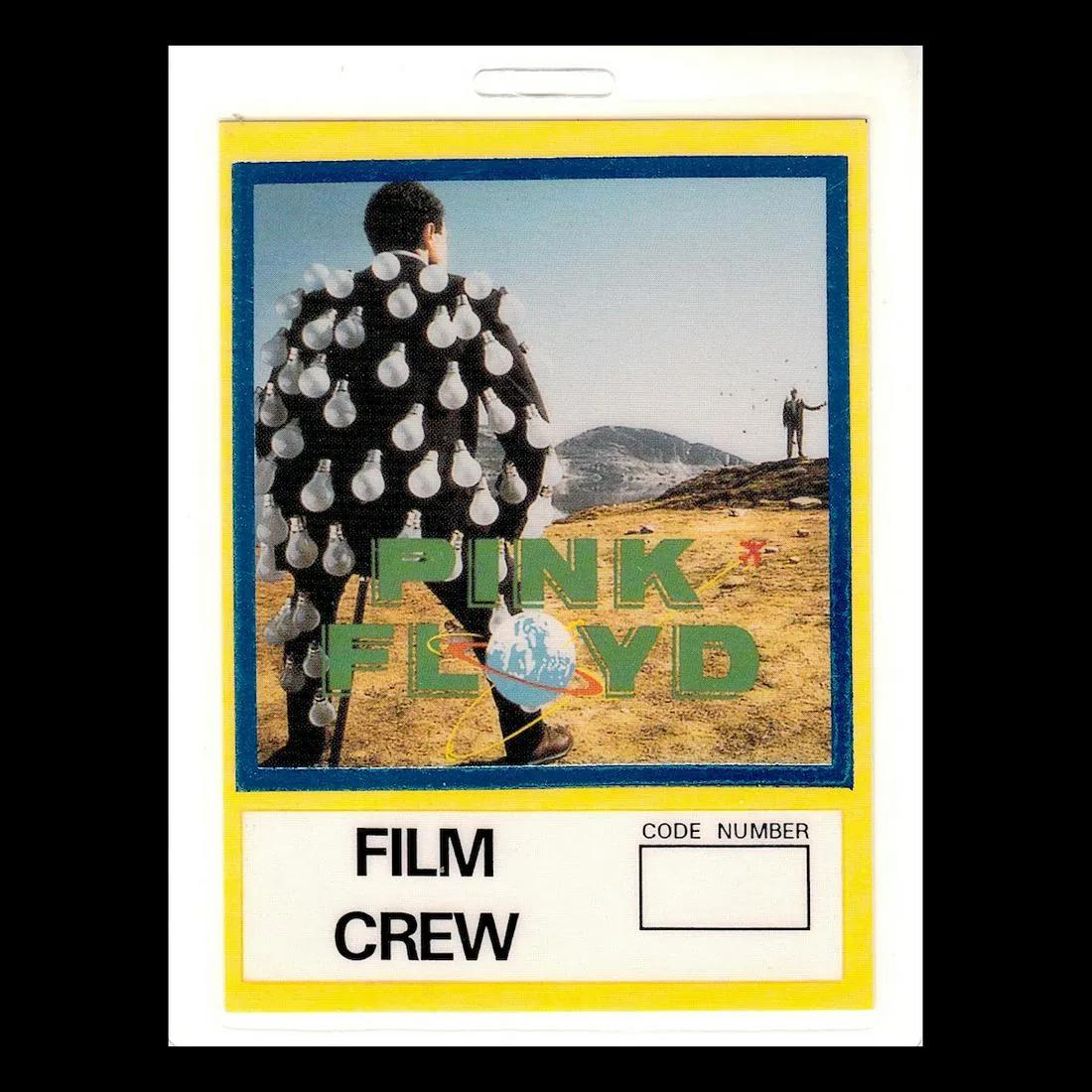 Pink Floyd - 1989 Laminated Backstage Pass (1 of 1)