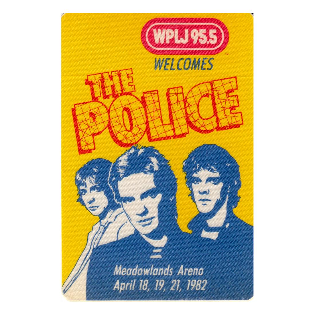 The Police - 1982 Backstage Pass (1 of 1)
