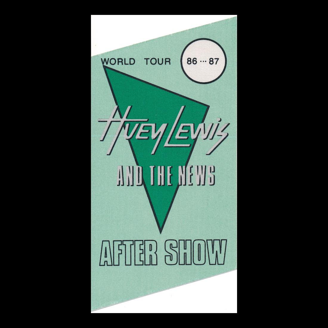 Huey Lewis and the News - 1986 Backstage Pass (1 of 1)
