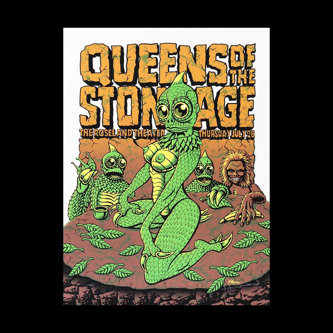 Queen Of The Stone Age - 2011 Ltd Edition Concert Poster (1 of 1)