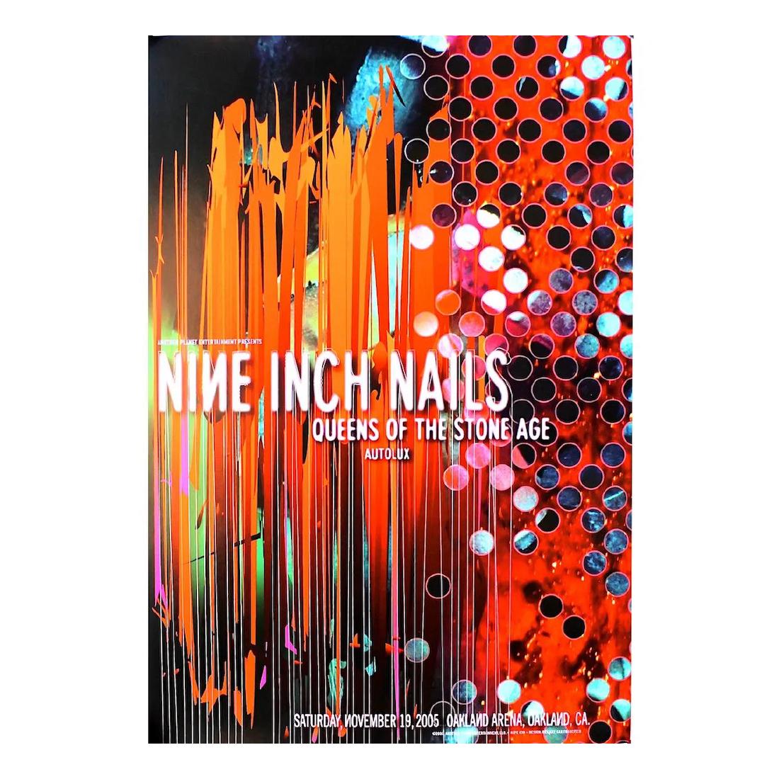 Nine Inch Nails - 2005 Concert Poster (1 of 1)