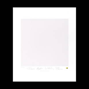 The Beatles - White Album - Ltd Edition Print: THE BEATLES (English Rock Band) Original & Vintage Beatles 'White Album' Limited Edition Numbered (2564/9800) Lithograph Plate-signed by The Beatles. Artist: Richard Hamilton. This is an official Appl