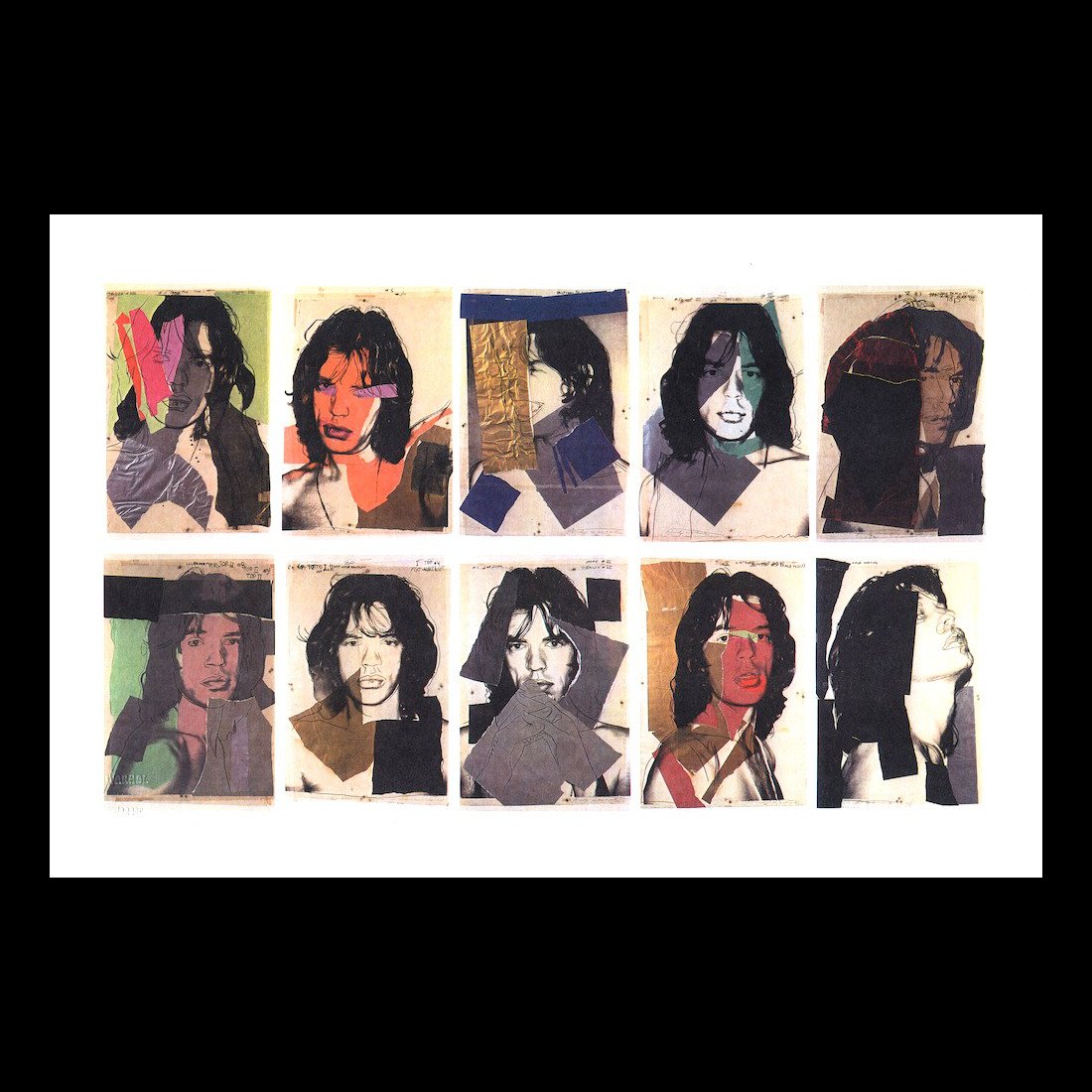 Andy Warhol - Mick Jagger - Lithograph Print (1 of 1)