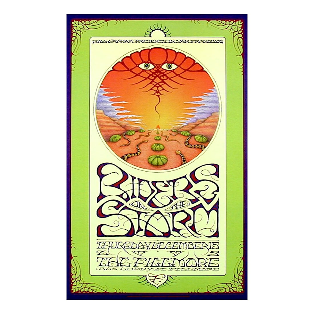 Riders On The Storm - 2005 Fillmore Concert Poster (1 of 1)