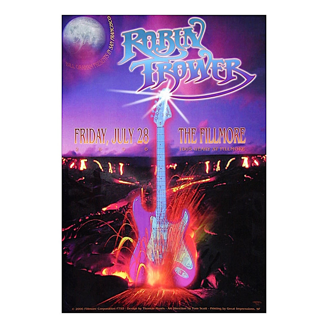 Robin Trower - 2006 Fillmore Concert Poster (1 of 1)