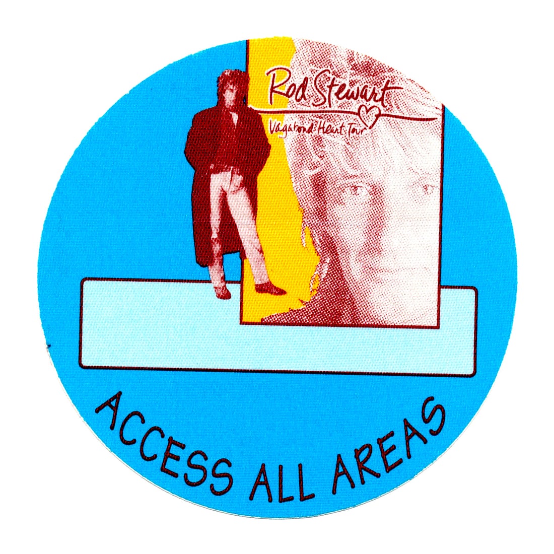 Rod Stewart - 1991 Backstage Pass (1 of 1)