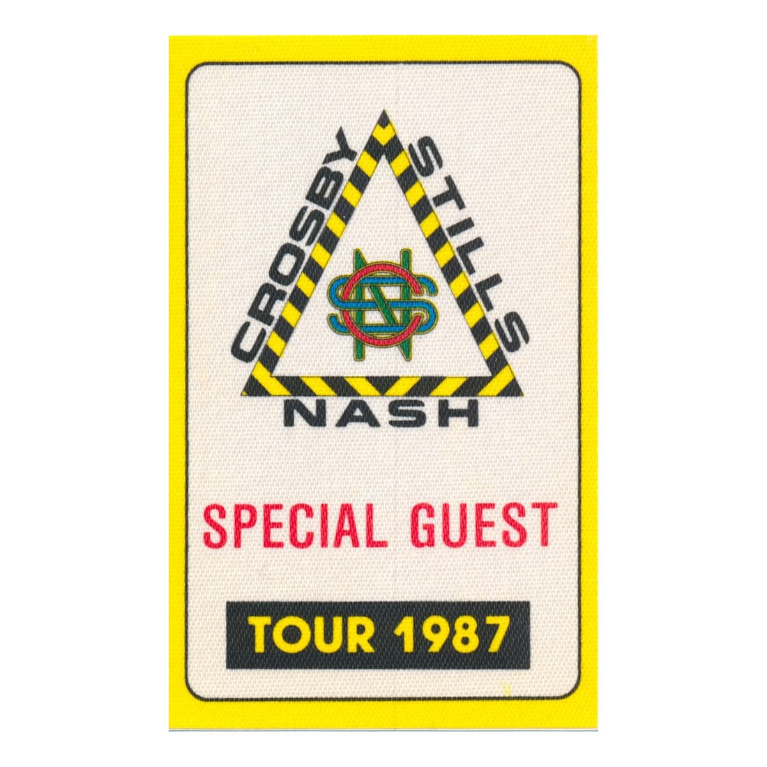 CSN - 1987 Backstage Pass (1 of 1)