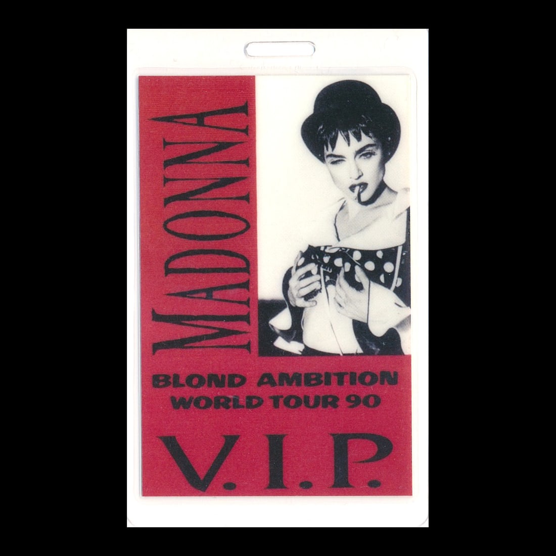 Madonna - 1990 Laminated Backstage Pass (1 of 1)